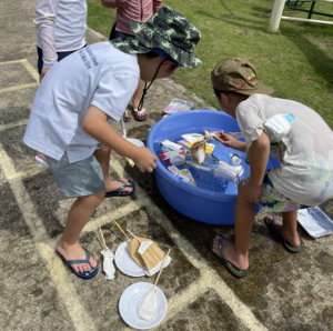 【小１】水遊び
