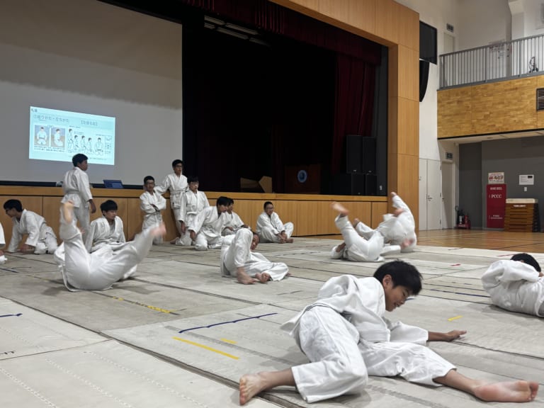 【中１】柔道がはじまりました！